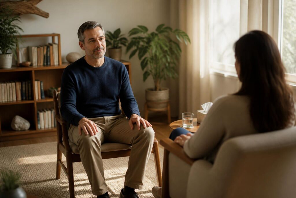 découvrez l'importance de l’ancrage personnel du thérapeute pour maintenir stabilité et présence lors de la relation thérapeutique, favorisant ainsi un accompagnement efficace et bienveillant.