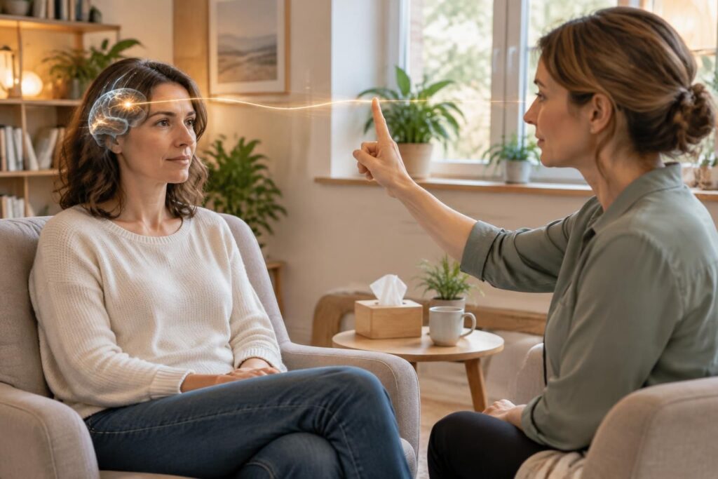 découvrez simplement les principes de l’emdr, son fonctionnement et la façon dont cette thérapie aide à traiter les souvenirs traumatiques.
