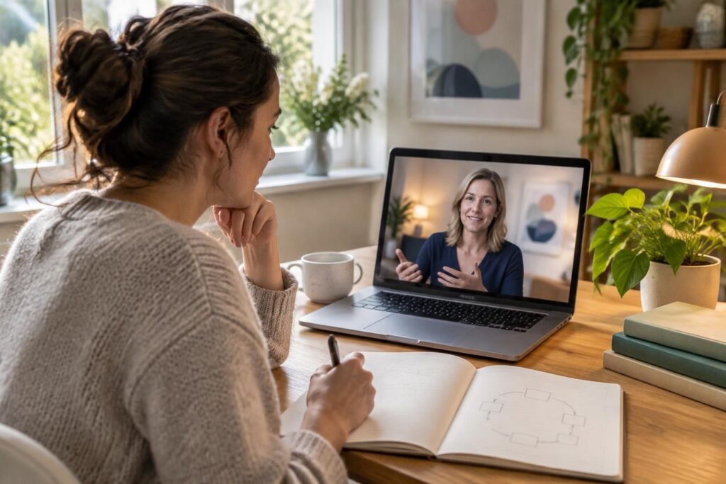découvrez comment vous former à la tcc en ligne : critères de choix, formats de formation, compétences à acquérir et conseils pour bien démarrer.